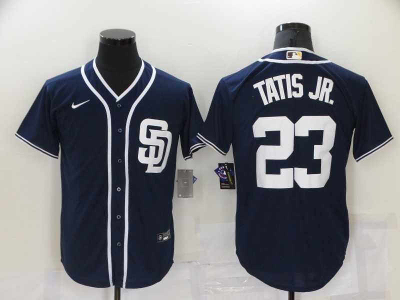 Padres 23 Fernando Tatis Jr. Navy Nike Cool Base Jersey,We sell and wholesale Padres 23 Fernando Tatis Jr. Navy Nike Cool Base Jersey on line form chian!